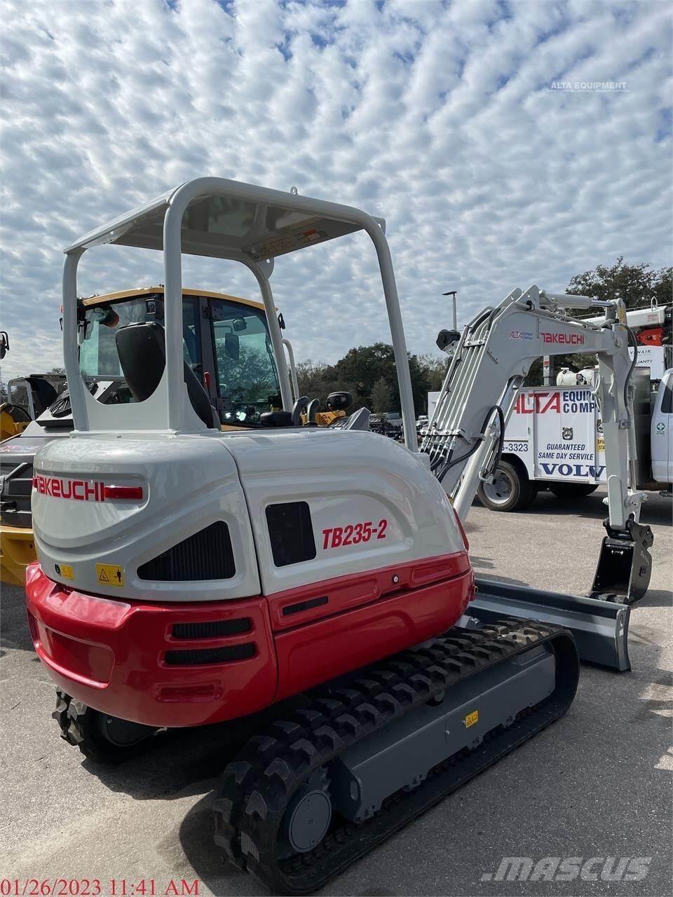 Takeuchi TB235-2 Εκσκαφάκι (διαβολάκι) < 7t