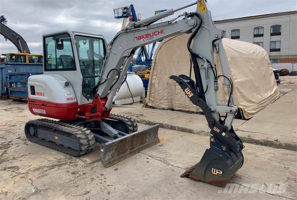 Takeuchi TB235-2 Εκσκαφάκι (διαβολάκι) < 7t