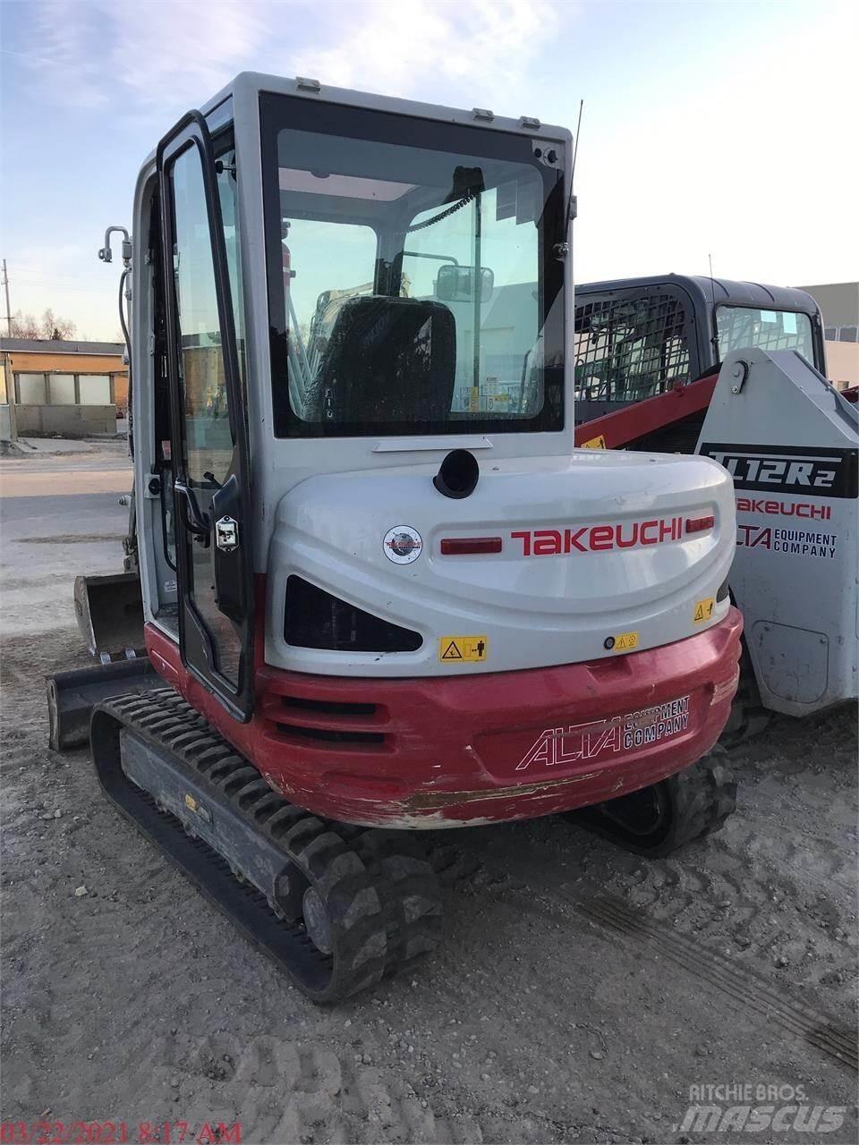 Takeuchi TB240 Εκσκαφάκι (διαβολάκι) < 7t