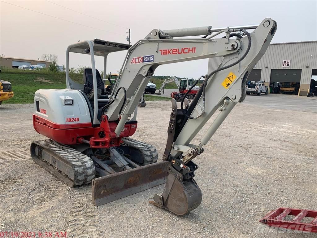 Takeuchi TB240 Εκσκαφάκι (διαβολάκι) < 7t