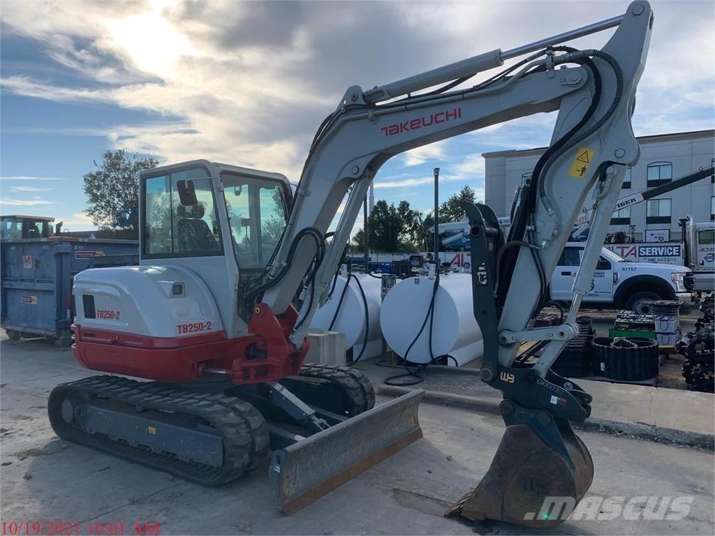 Takeuchi TB250-2 Εκσκαφάκι (διαβολάκι) < 7t