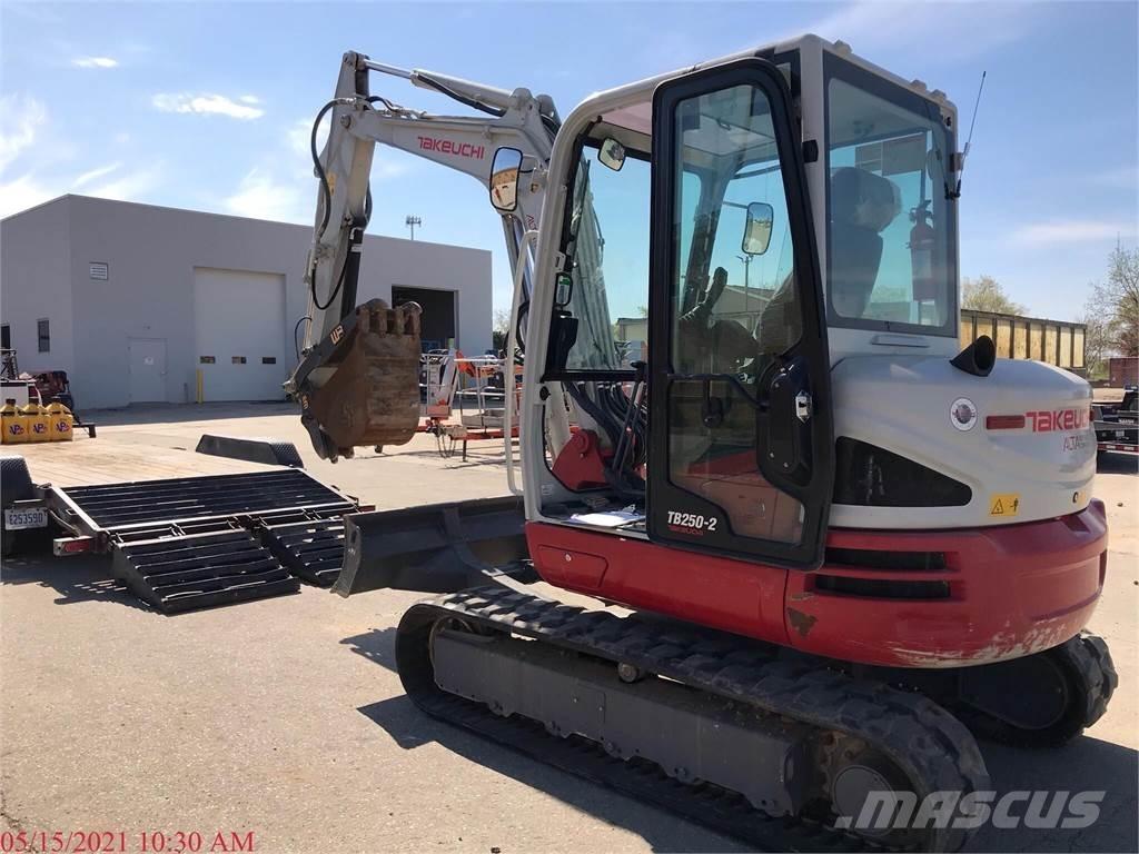 Takeuchi TB250-2 Εκσκαφάκι (διαβολάκι) < 7t