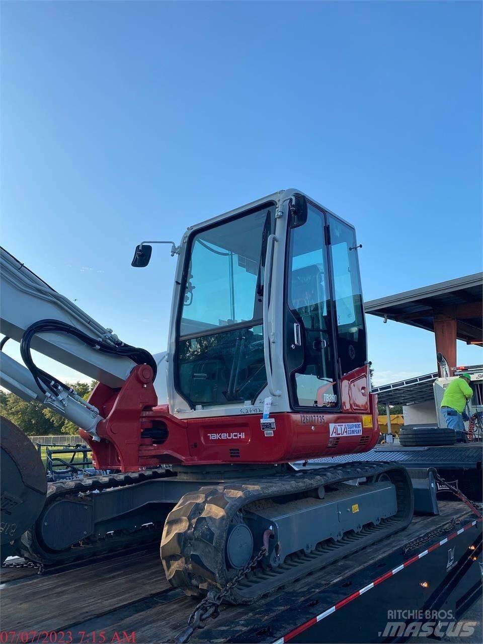 Takeuchi TB260 Εκσκαφείς με ερπύστριες