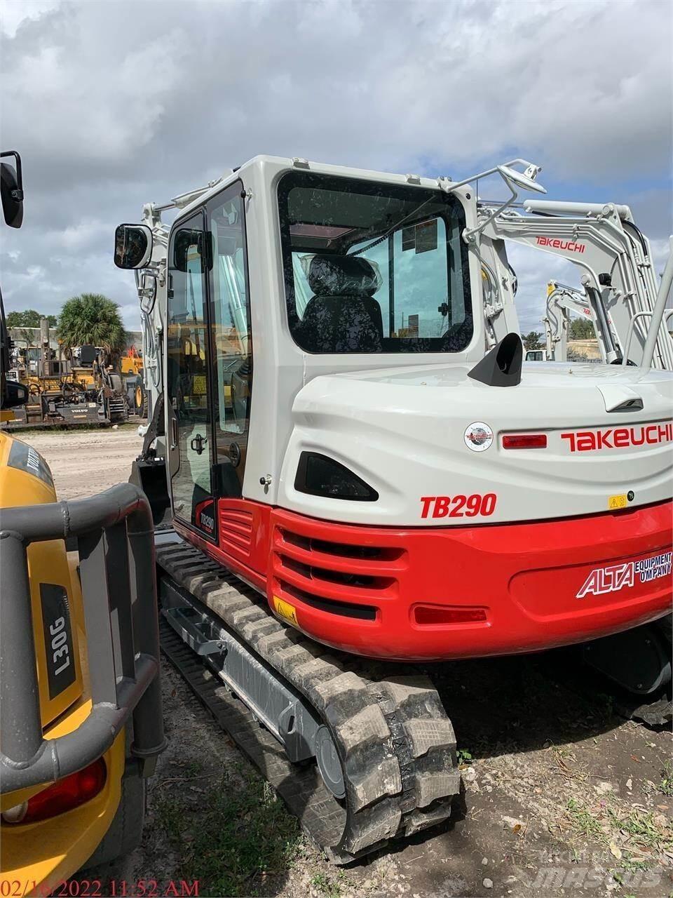 Takeuchi TB290 Εκσκαφείς με ερπύστριες