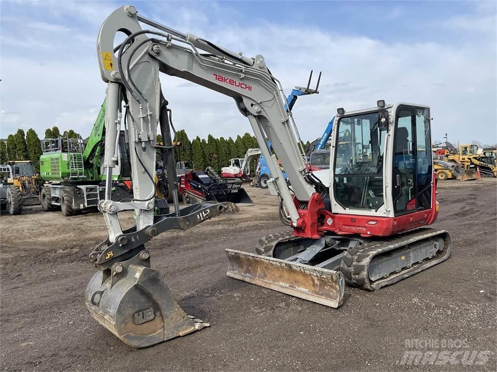 Takeuchi TB370 Εκσκαφείς με ερπύστριες