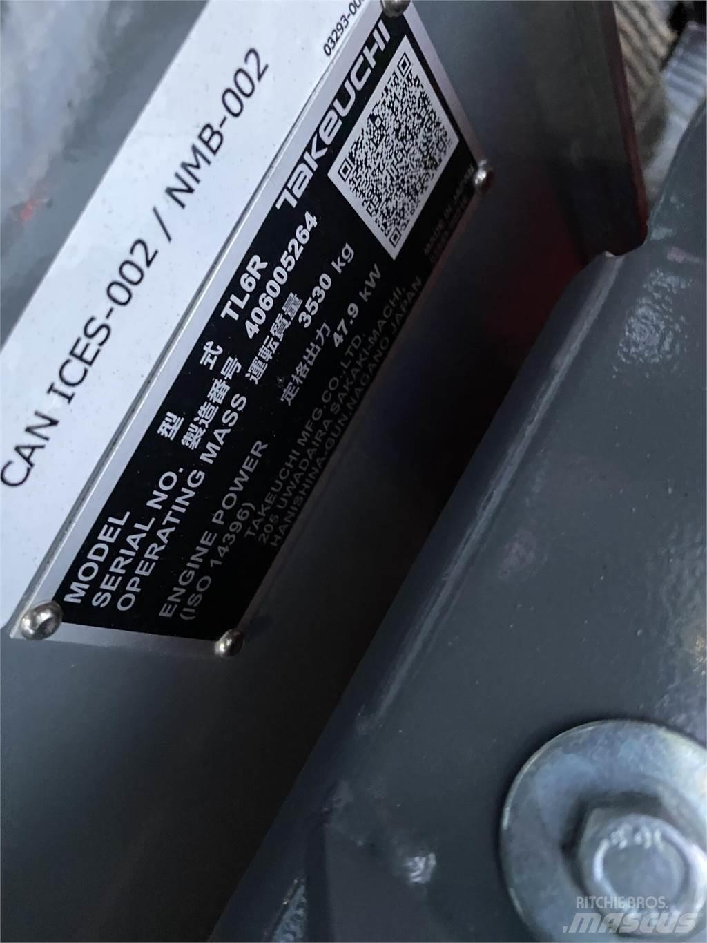 Takeuchi TL6R Φορτωτάκια