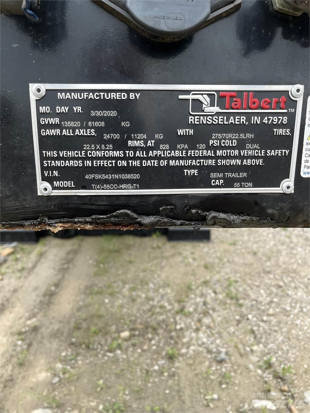 Talbert  Ημιρυμούλκες με χαμηλό δάπεδο