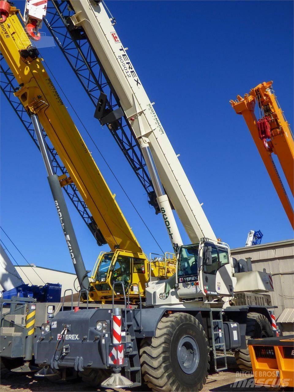 Terex RT100 Γερανοί ανώμαλου εδάφους