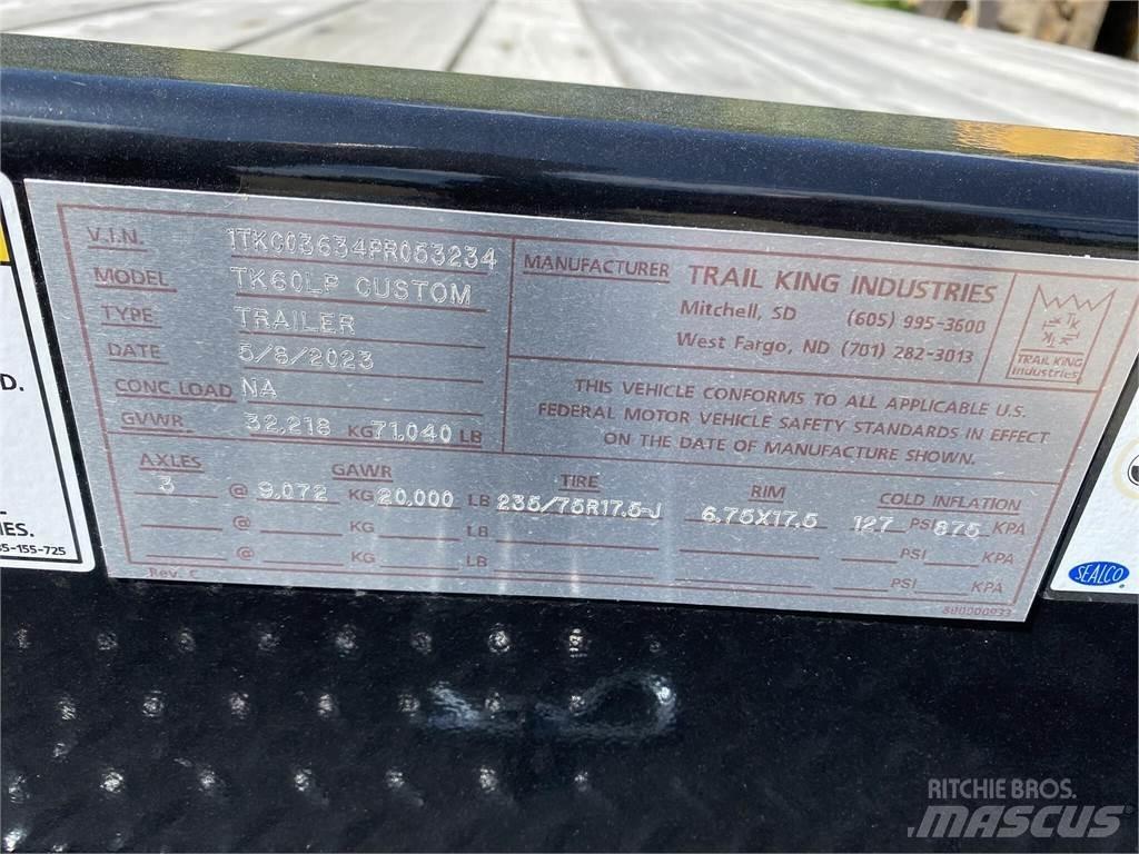 Trail King  Ημιρυμούλκες με χαμηλό δάπεδο