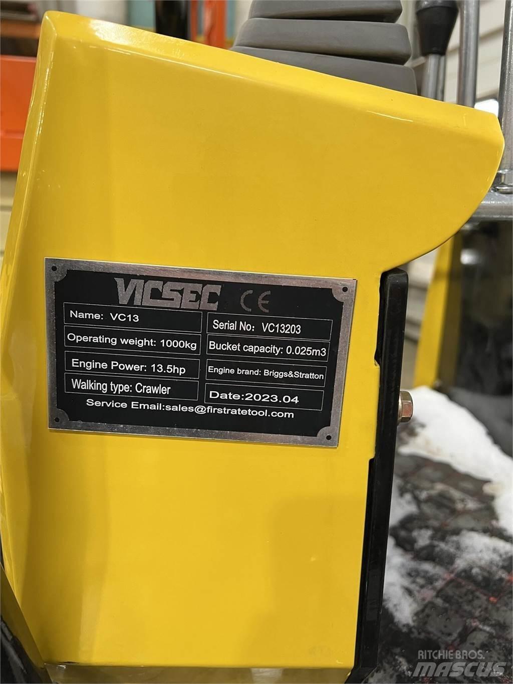Vicsec VC13 Εκσκαφάκι (διαβολάκι) < 7t