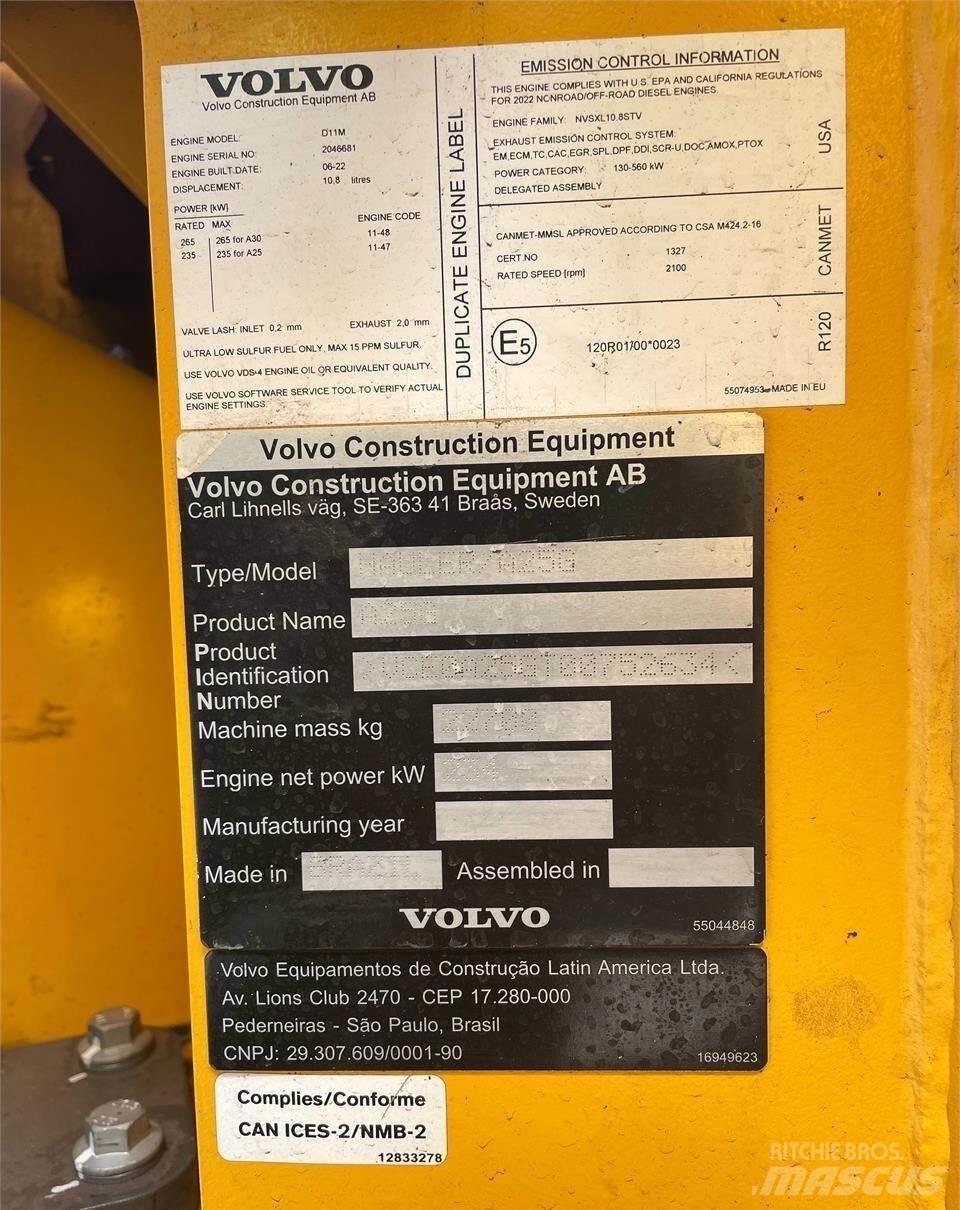 Volvo A25G Σπαστό Dump Truck ADT