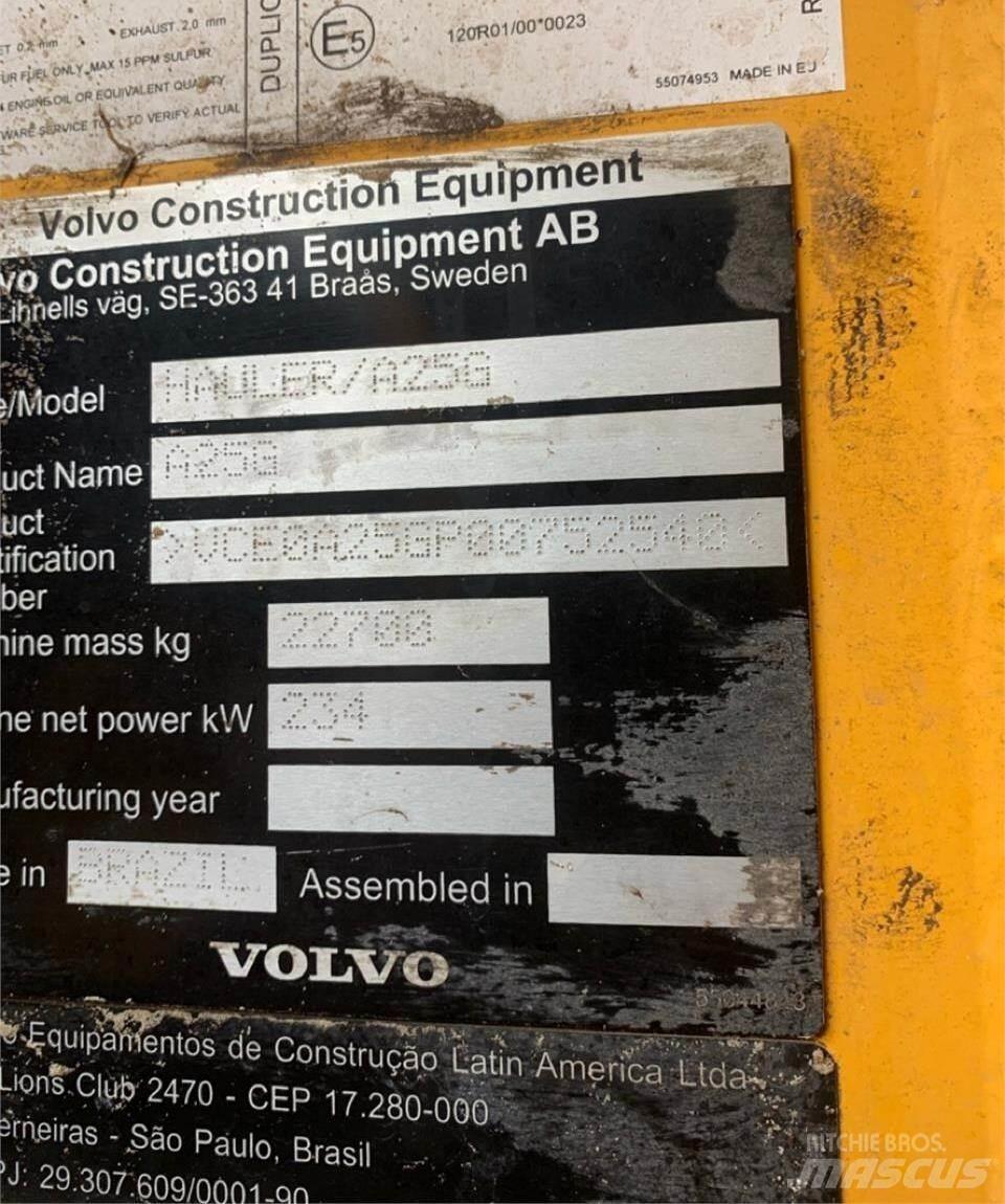 Volvo A25G Σπαστό Dump Truck ADT