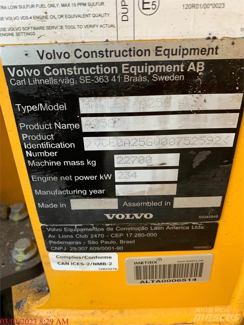 Volvo A25G Σπαστό Dump Truck ADT