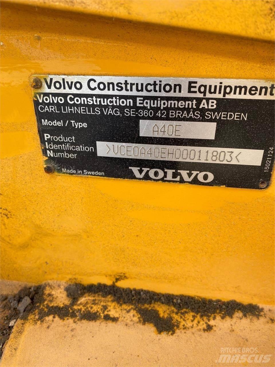 Volvo A40E Βυτία νερού