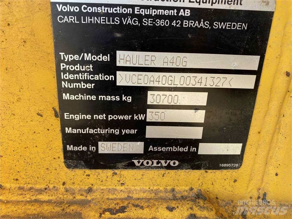 Volvo A40G Σπαστό Dump Truck ADT