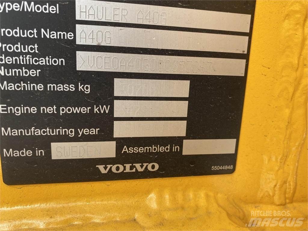 Volvo A40G Σπαστό Dump Truck ADT