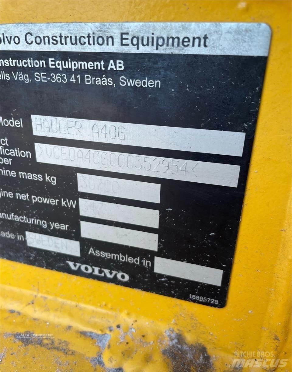 Volvo A40G Σπαστό Dump Truck ADT