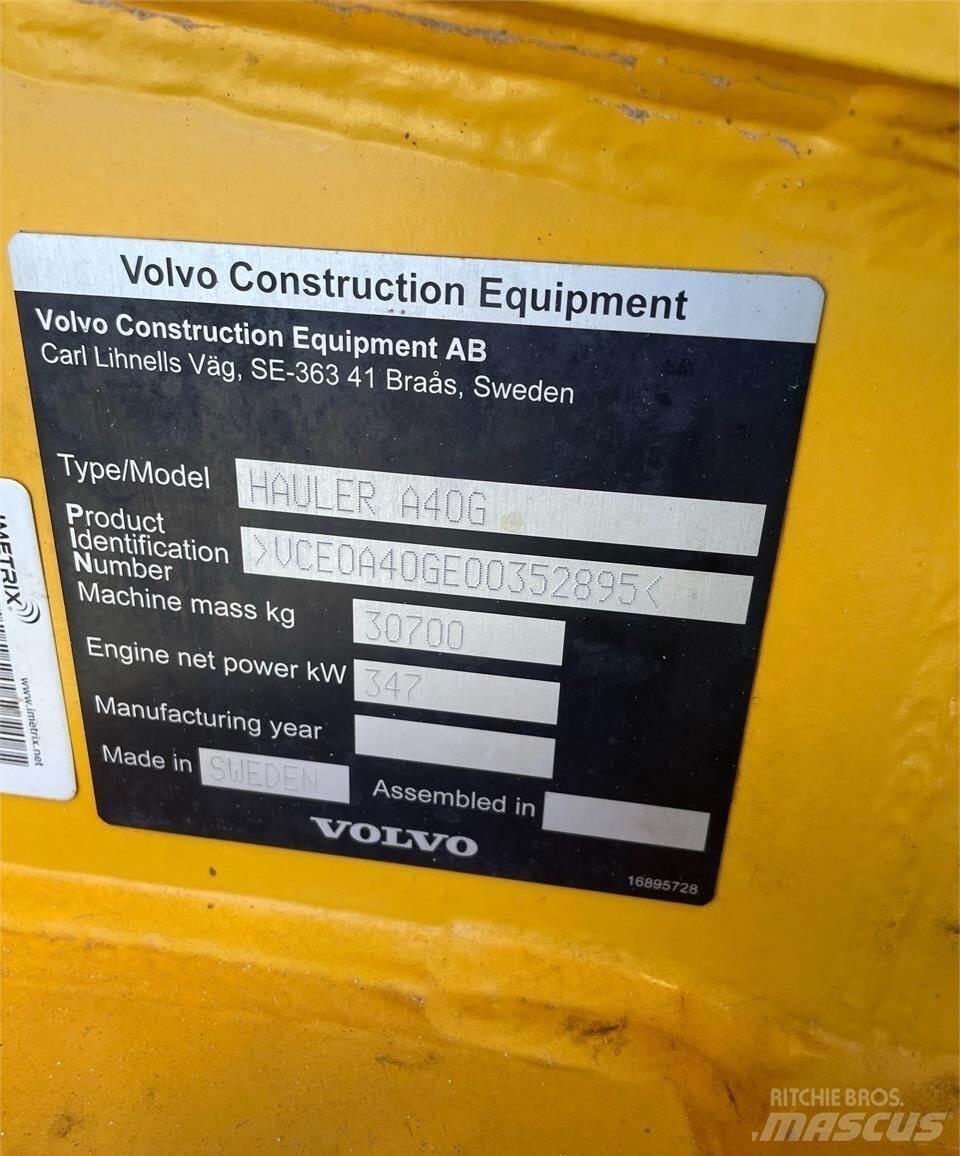 Volvo A40G Σπαστό Dump Truck ADT