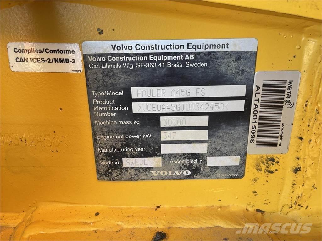 Volvo A45G FS Σπαστό Dump Truck ADT