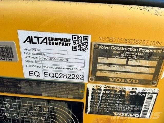 Volvo DD120B Οδοστρωτήρες διπλού κυλίνδρου