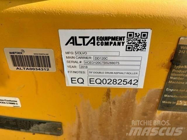 Volvo DD120C Οδοστρωτήρες διπλού κυλίνδρου