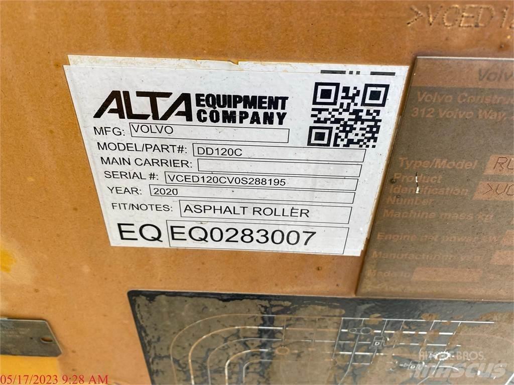 Volvo DD120C Οδοστρωτήρες διπλού κυλίνδρου