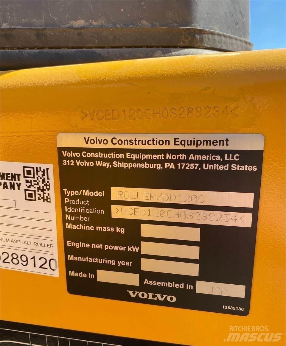 Volvo DD120C Οδοστρωτήρες διπλού κυλίνδρου