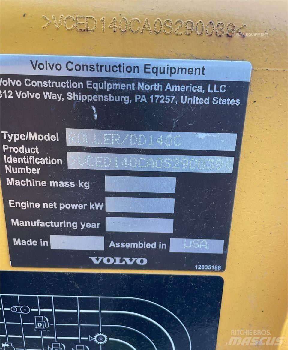 Volvo DD140C Οδοστρωτήρες διπλού κυλίνδρου