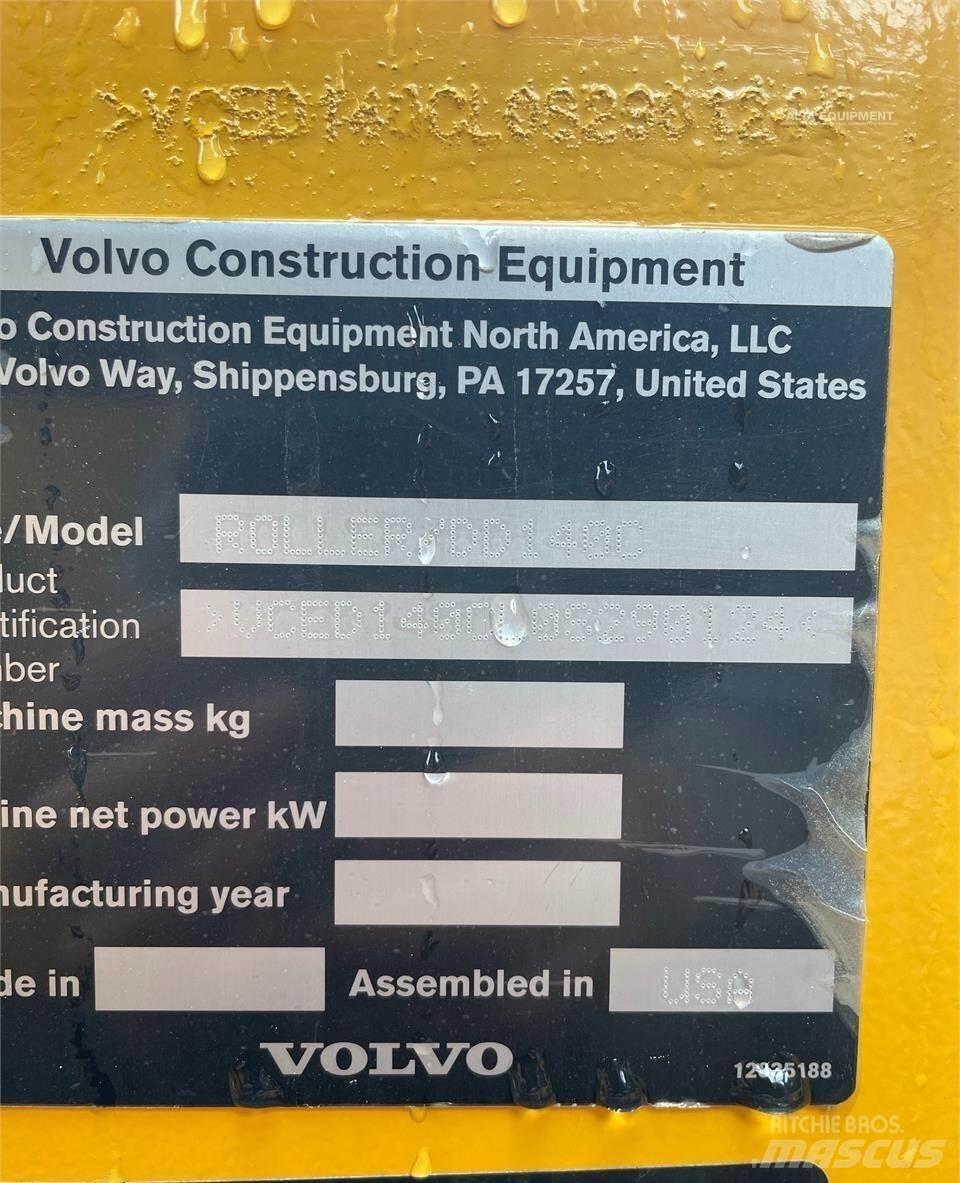 Volvo DD140C Οδοστρωτήρες διπλού κυλίνδρου