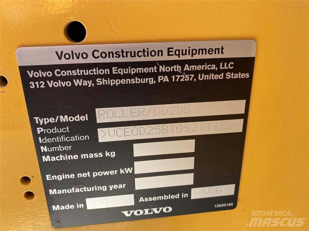 Volvo DD25B Οδοστρωτήρες διπλού κυλίνδρου