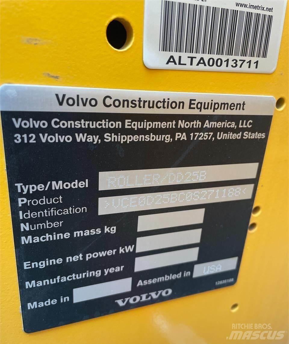 Volvo DD25B Οδοστρωτήρες διπλού κυλίνδρου