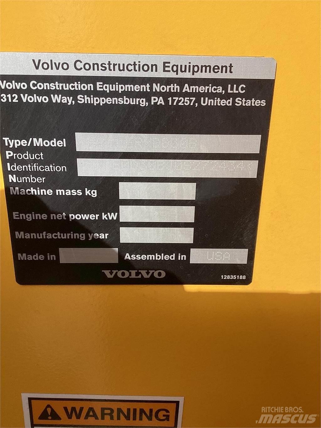 Volvo DD30B Οδοστρωτήρες διπλού κυλίνδρου