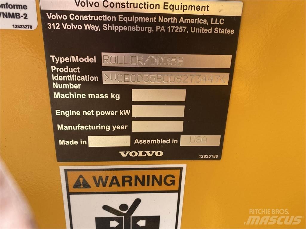 Volvo DD35B Οδοστρωτήρες διπλού κυλίνδρου