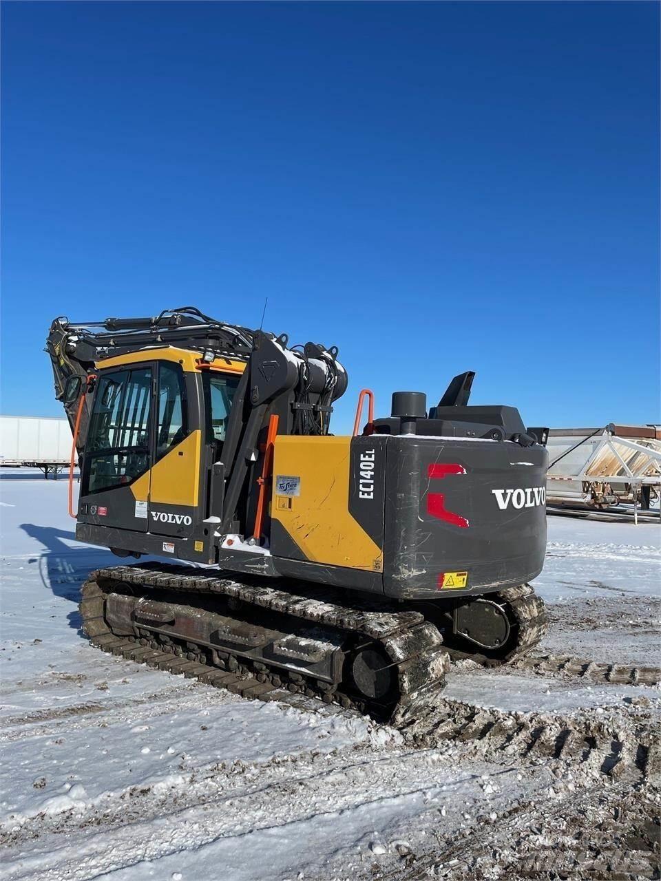 Volvo EC140EL Εκσκαφείς με ερπύστριες