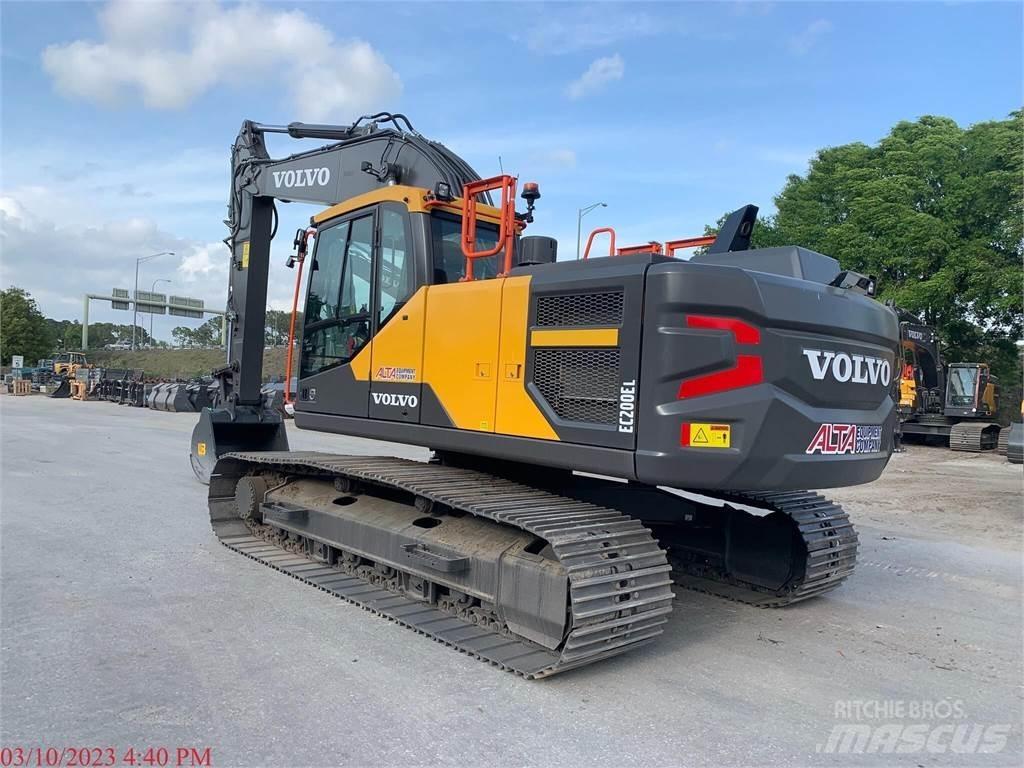 Volvo EC200EL Εκσκαφείς με ερπύστριες