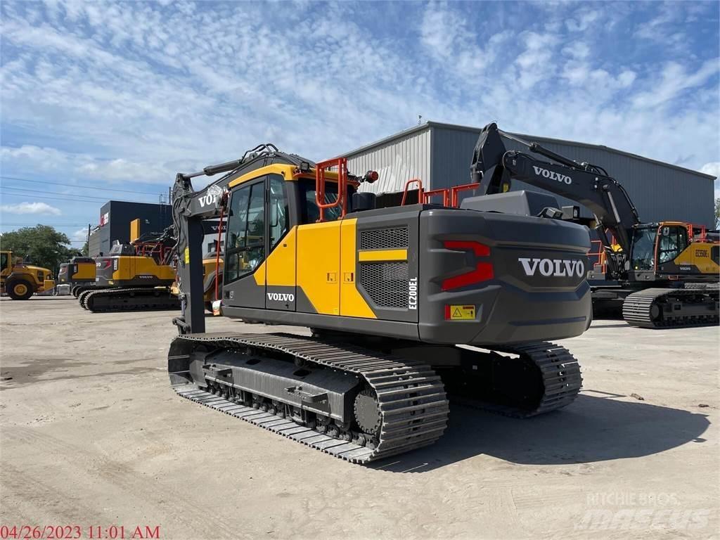 Volvo EC200EL Εκσκαφείς με ερπύστριες