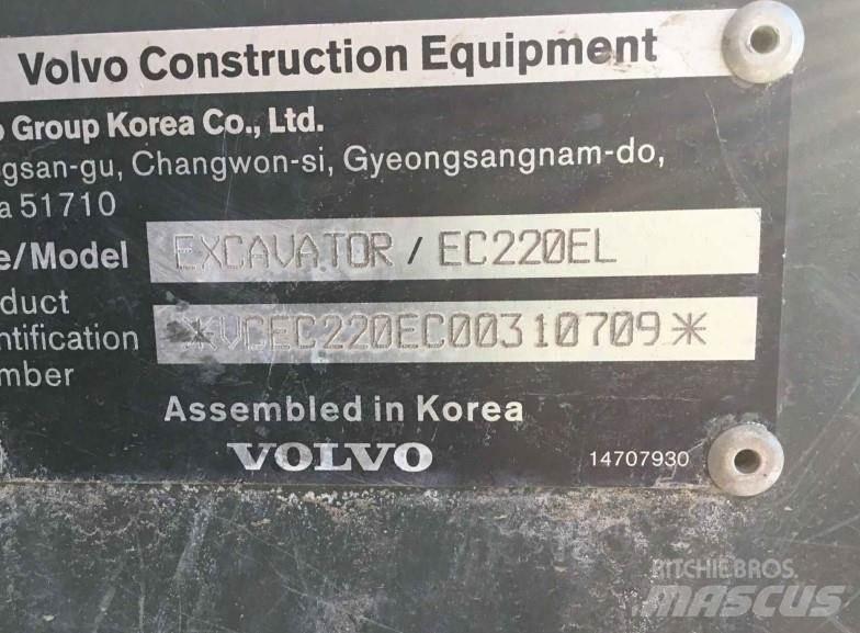 Volvo EC220EL Εκσκαφείς με ερπύστριες