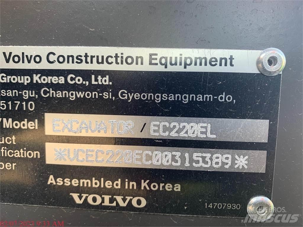 Volvo EC220EL Εκσκαφείς με ερπύστριες