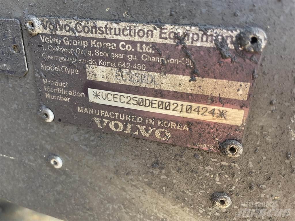 Volvo EC250DL Εκσκαφείς με ερπύστριες