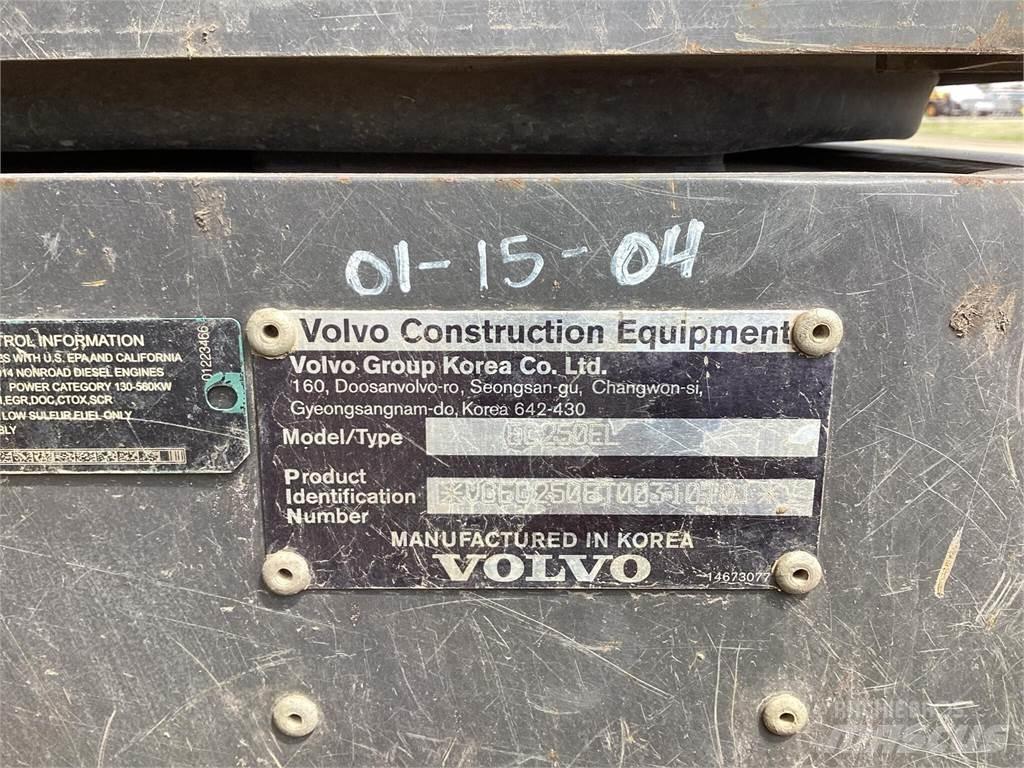 Volvo EC250EL Εκσκαφείς με ερπύστριες