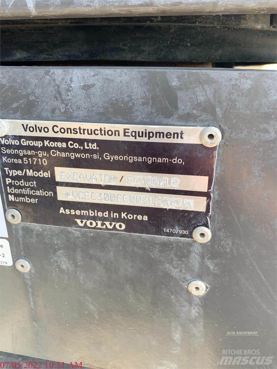 Volvo EC300E LR Εκσκαφείς με ερπύστριες