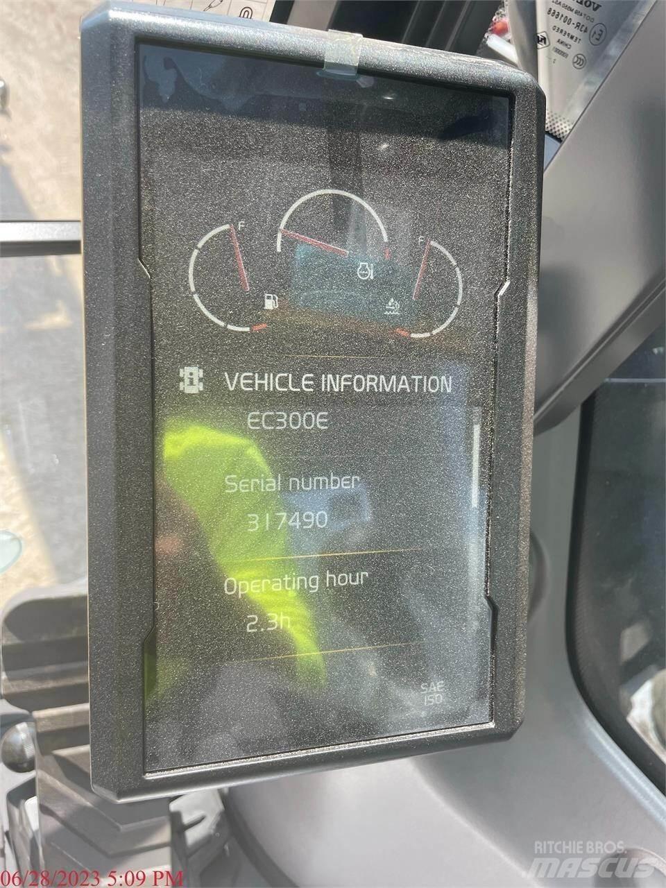 Volvo EC300EL Εκσκαφείς με ερπύστριες