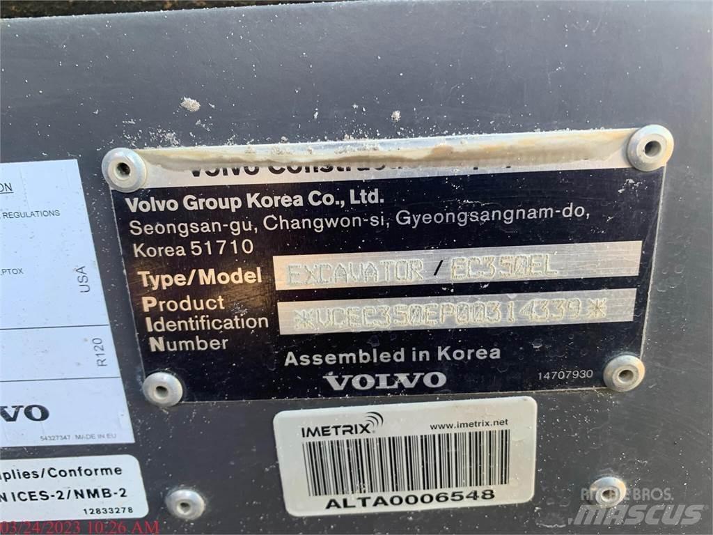 Volvo EC350EL Εκσκαφείς με ερπύστριες