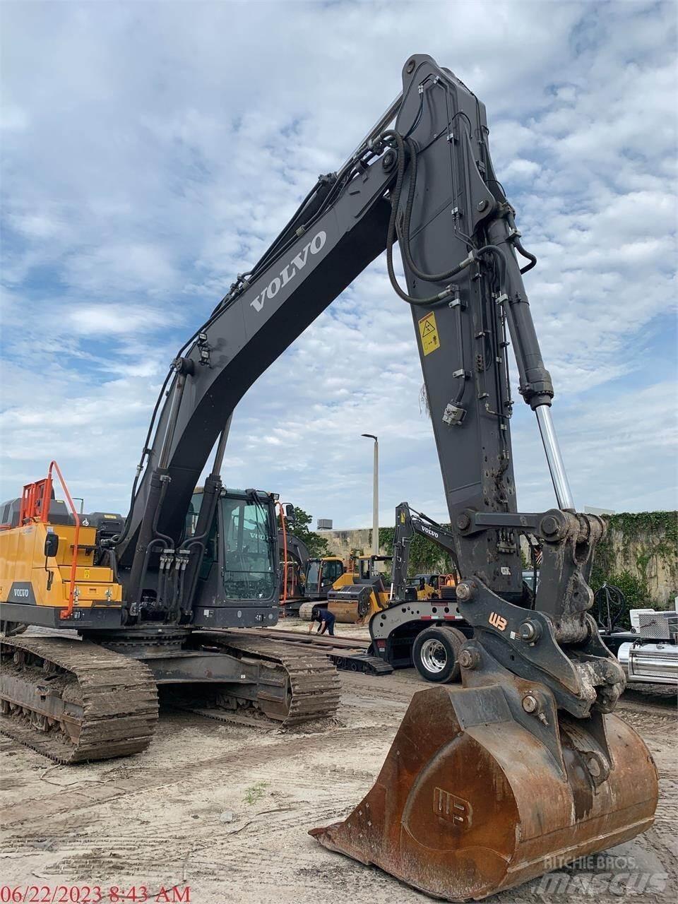 Volvo EC350EL Εκσκαφείς με ερπύστριες