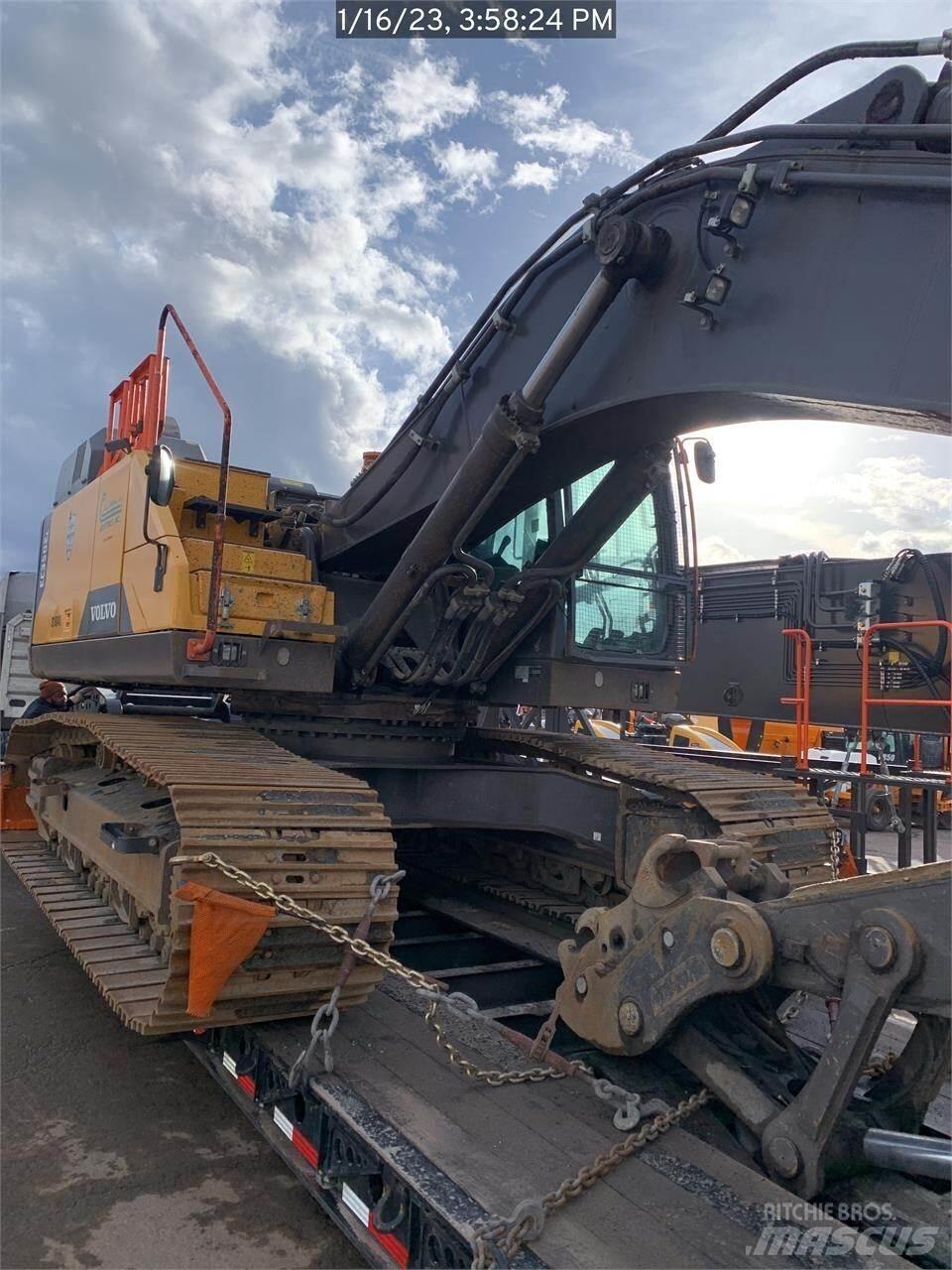 Volvo EC350EL Εκσκαφείς με ερπύστριες