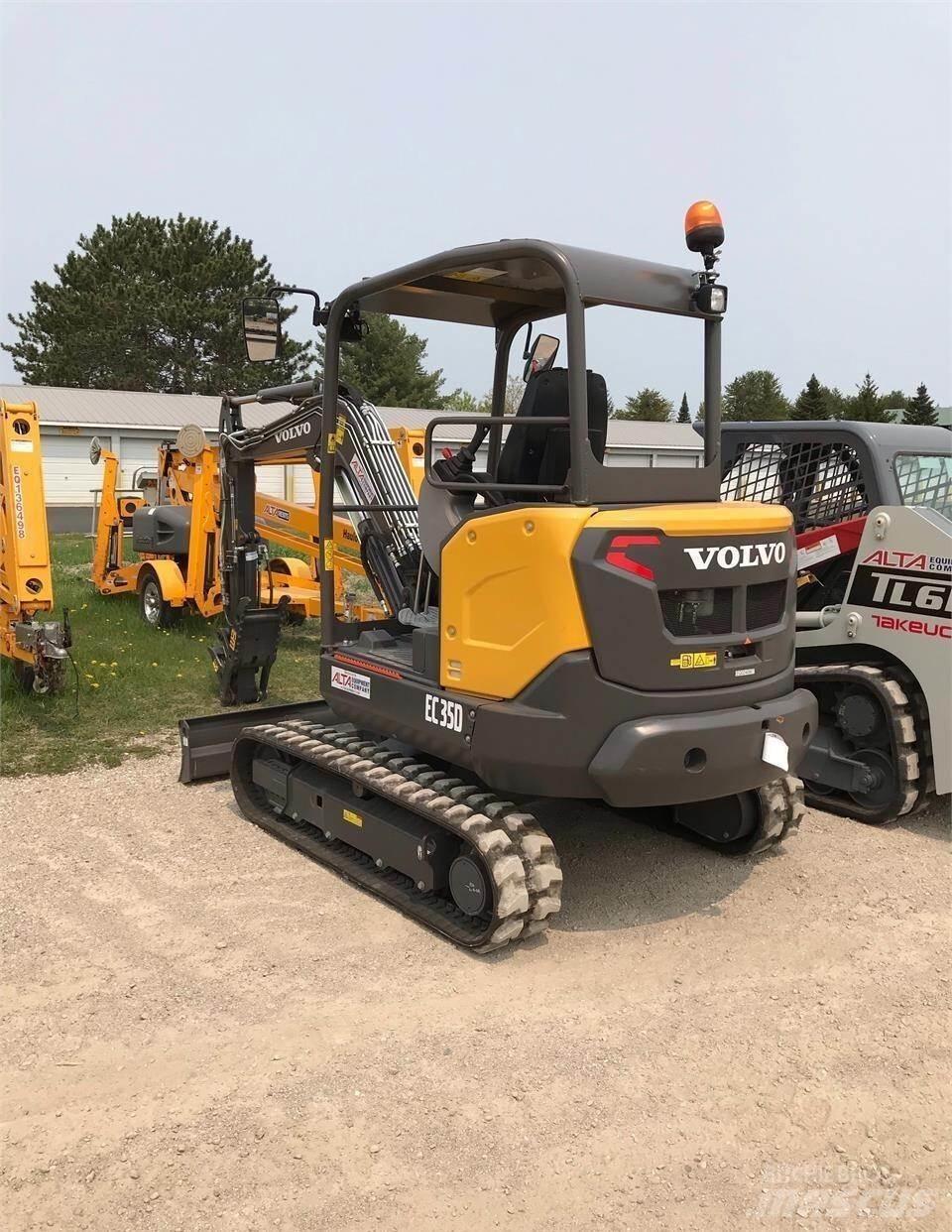 Volvo EC35D Εκσκαφάκι (διαβολάκι) < 7t