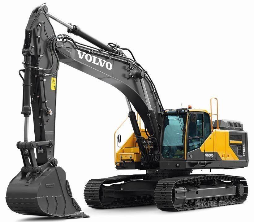 Volvo EC380EL Εκσκαφείς με ερπύστριες
