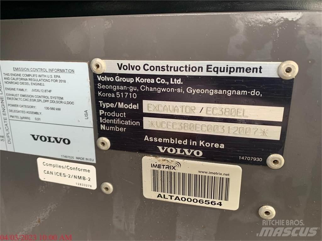 Volvo EC380EL Εκσκαφείς με ερπύστριες