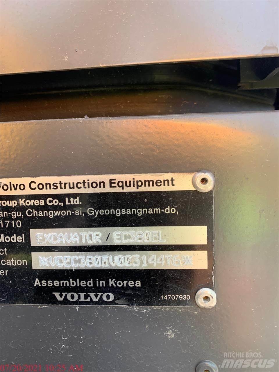 Volvo EC380EL Εκσκαφείς με ερπύστριες