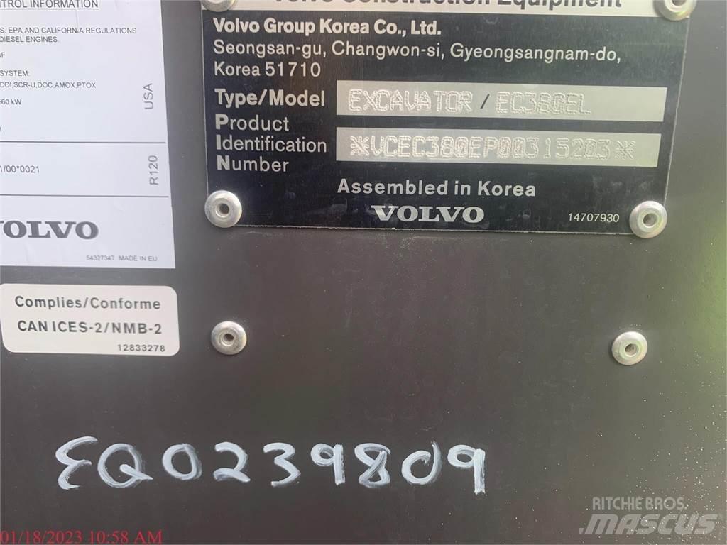 Volvo EC380EL Εκσκαφείς με ερπύστριες